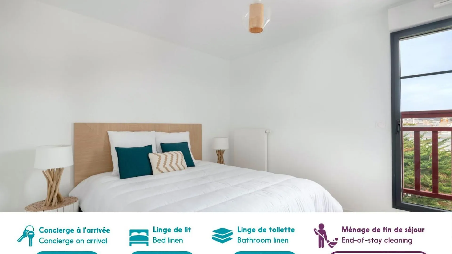 Appartement de vacances en Cotes d Armor pour six personnes Pleneuf-Val-Andre