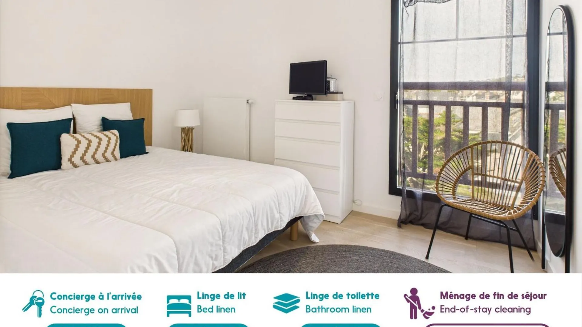 Appartement de vacances en Cotes d Armor pour six personnes Pleneuf-Val-Andre